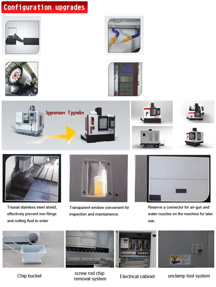 China cnc milling machine